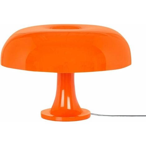 Lampe de table champignon Lampe de table LED Lampe simple pour la décoration de la chambre (Couleur : Orange, Taille : EU22cm33cm) - RWLampe de chevet (1/5)