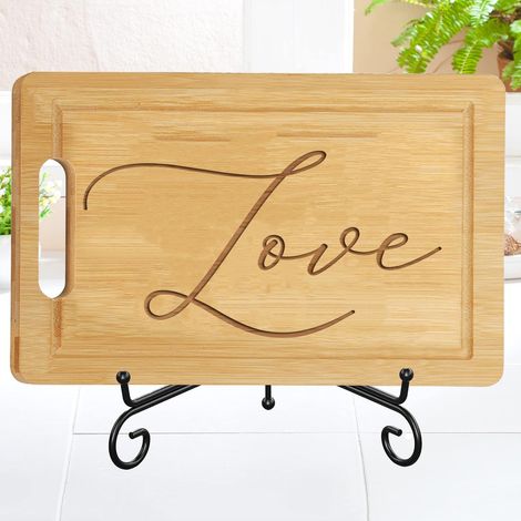Planche à découper "LOVE" – Cadeau personnalisé pour l’aimé (1/5)