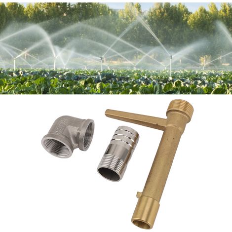 Key Quick Clutcher Tools G3/4 Anti-Leak Heavy Duty Pumpe für Garten- und Obstbaumbewässerung (1/5)