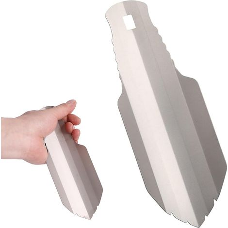 Pelle en Titane ultralégère, Petite Pelle de Jardin pour Le Jardinage, Le Camping et la randonnée, Seulement 38g (1/5)