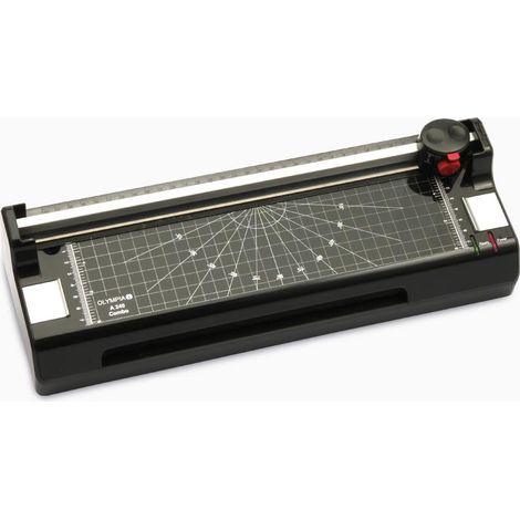 Plastificadora y cortadora olympia a 240 din a4