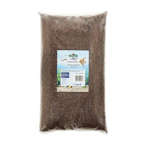 Dehner, Aqua, Ghiaia per acquari, Grana 2-4 mm, 5 kg, Colore: Mogano (1/2)