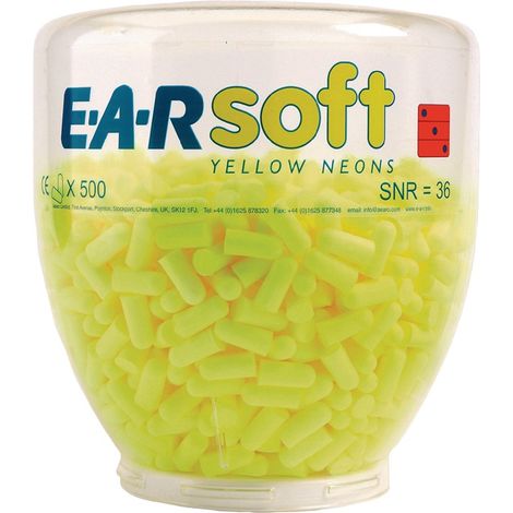3M Refill-Aufsatz EAR Soft Yel. Neons (a 500 Paar) (1/3)