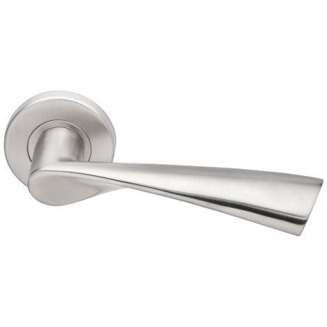 Béquille double sur rosace massive inox 4002 - HERACLES - B-INOX-BM02 (1/3)