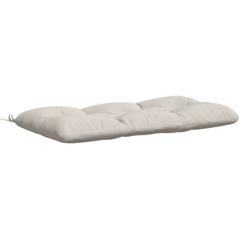 Coussin de banc VIANEN 100 % polyester Blanc 100 x 60 x 12 cm – aménagement extérieur (1/5)