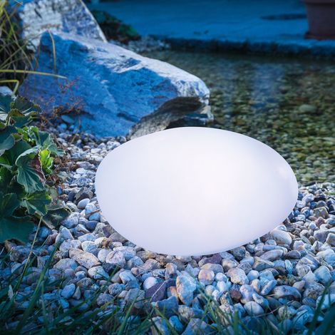 esotec Dekorativer Solar Leuchtstein Smart Stone Kugelleuchte outdoor 106102 (1/5)