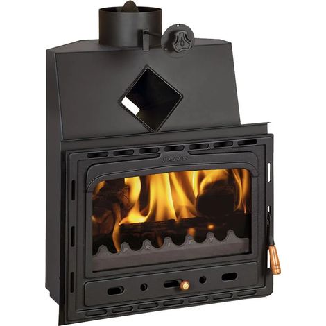 Kamineinsatz PRITY AC  14 kW  Klasse A+  Ø200 mm  Gusstür