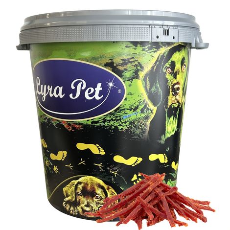 5 kg Lyra Pet® Entenbrustabschnitte in 30 L Tonne
