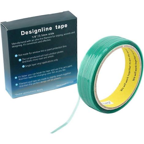 50 m langes, messerloses Klebeband für Automobil-Vinylfolien, Linienschneidwerkzeug, Karosserieaufkleber, messerlose Anwendung, Fahrzeugfolierung. (1/4)