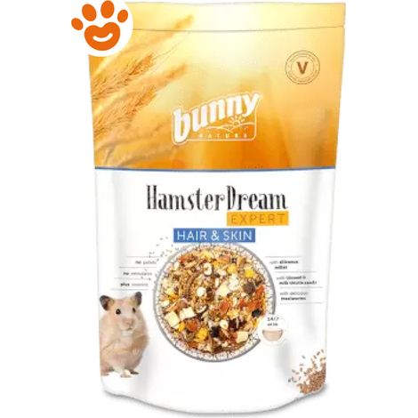Bunny Nature Sogni per Criceti Nani Expert Hair&Skin - Sacco 500 Gr -