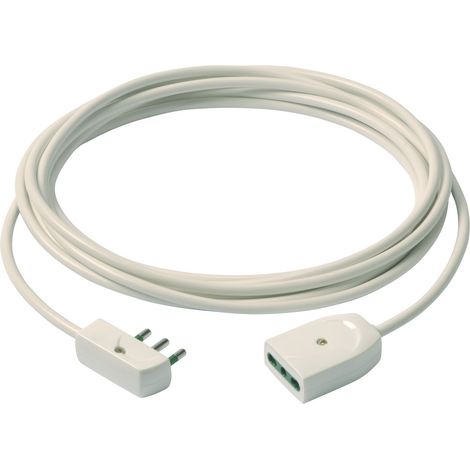 VIMAR - 0P32386.B Cavo prolunga 3G1+spina piatta 3m bianco