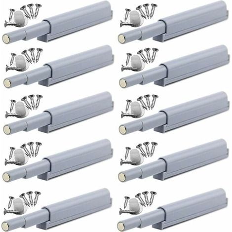 Appuyez pour ouvrir magnétique loquets Fermetures magnétiques push-open ouvre et ferme la porte avec une simple pression (10 pièces) (1/5)