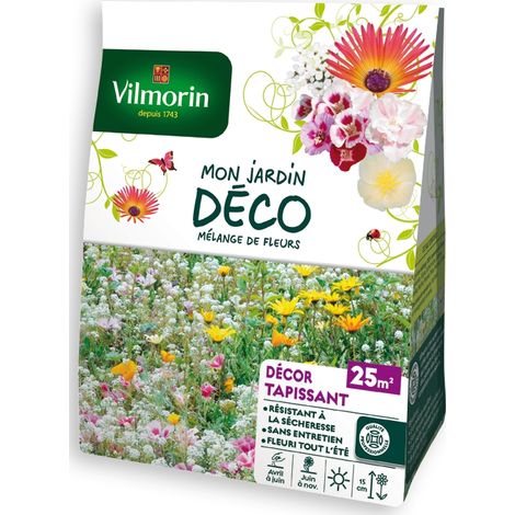 Sachet graines Mélange de fleurs Tapissant / Talus 25m2 (1/3)
