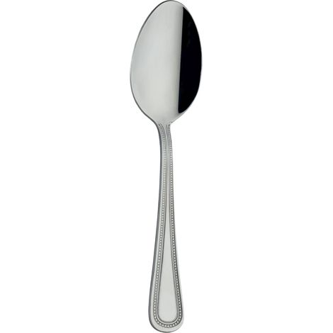 Parish Collection Bead DSBDR couverts – Lot de 12 cuillères à dessert en acier inoxydable 18/0 de haute qualité – 175mm, fini miroir (1/5)
