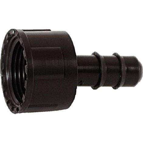 RACCORDO PORTAGOMMA CON GHIERA FEMMINA ø 16 x 3/4 - pz 5