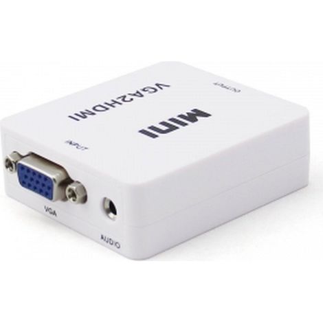 Convertidor VGA2HDMI convierte Video VGA+Audio a salida video HDMI
