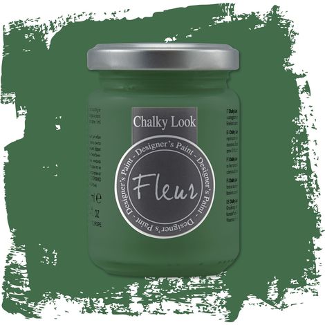 Fleur - Colori a base minerale - Fleur chalky look - effetto gesso 130 ml - scegli il colore / -/F48 CHR Oxide green