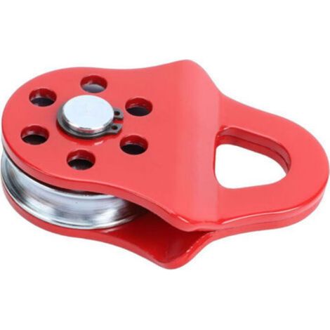 Poulie De Treuil - 3 T - Pour Camion Tracteur ATV UTV - Rouge - 1 Piece (1/5)