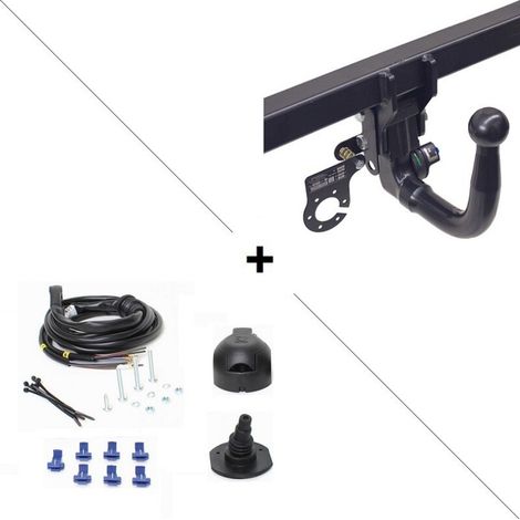 Attelage Renault Grand Scenic 2 (03/04-04/09) RDSOV + faisceau universel 7 broches (1/2)