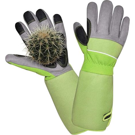 Gants de Jardinage Gant Anti-épines de Jardin Gants de Jardinage Unisexes Travail de Cour de Plantation inférieur Long Gant de Jardin Polyvalent Polyvalent for Rose Cactus Gants de Jardinage (1/5)