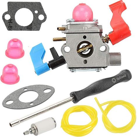 Carburateur WT-606 – compatible souffleur à feuilles C1Q-W11G – modèles 530071775 B1750 BV2000LE (1/4)
