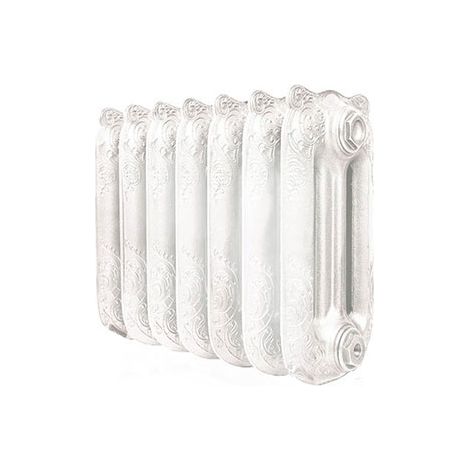 Radiateur fonte blanc mural - Hauteur 660mm - Longueur 360mm - 572 watt - 4 éléments - OXF660/360WS3