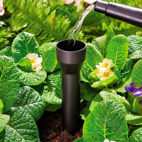 Lot de 3 arroseurs goutte-à-goutte pour jardin potager, fertilisation racinaire, raccord rapide, noir, 30 × 15 × 6 cm, 200 g – Livraison gratuite (1/4)