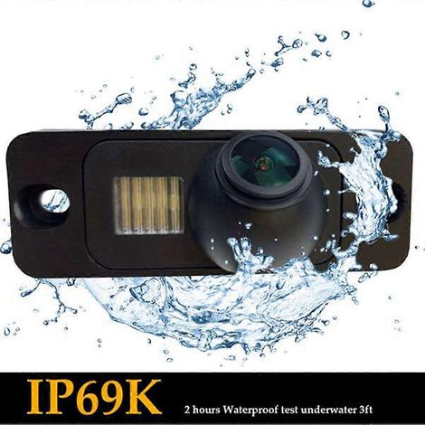 Cámara de visión trasera HD 1280x720P para Mercedes W220 W164 W163 ML320/ML350/ML400 (1/5)