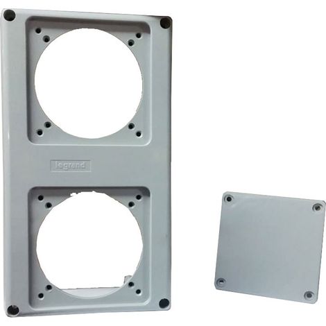 Brida Legrand 220x125mm para 2 tomas de corriente 16A CEE 057713
