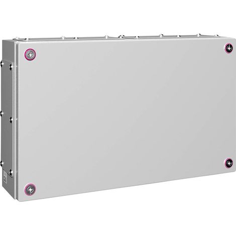 Rittal KX 1537.000 Contenitore da installazione, Contenitore da parete 500 x 300 x 120 Lamiera d'acciaio Grigio lumines