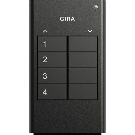 Gira Funk Handsender 4f Gira eNet Anthrazit [535410], 5354 10 (1/5)