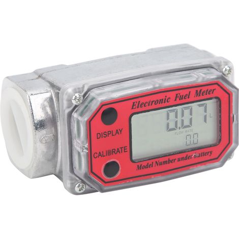 Débitmètre numérique pour carburant diesel, kérosène, produits chimiques, essence, pompe à turbine, 2,3-3,3 V CC (1/5)
