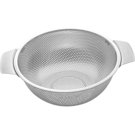 Cestello scolapiatti in acciaio inox per frutta e verdura – 1 pezzo, multiuso, compatibile con il lavello della cucina