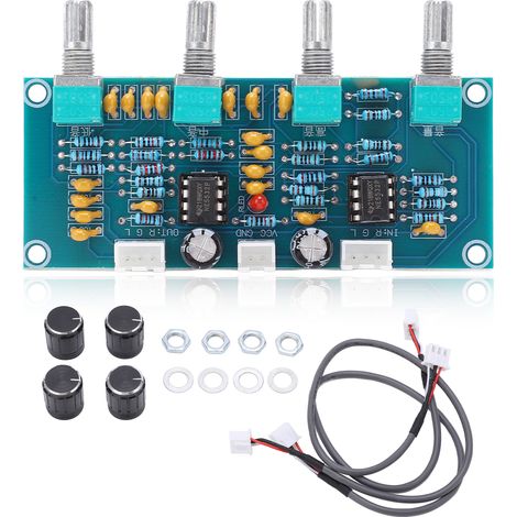 NE5532 12V24V DC 2-Kanal PCB Digitaler Leistungsverstärker Vorverstärker Modul (1/5)