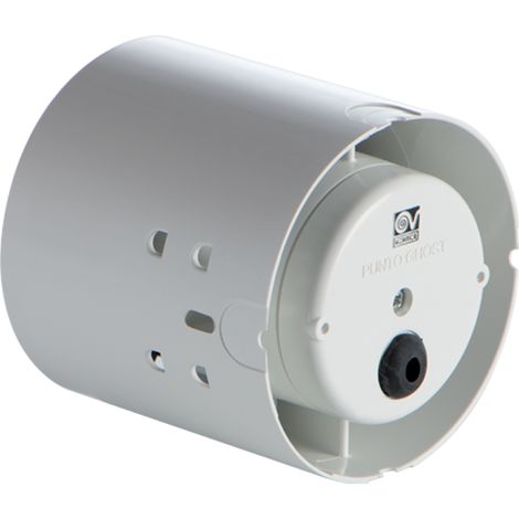 Extractor helicoidal en conducto - Blanco 65 m³/h - Ø90