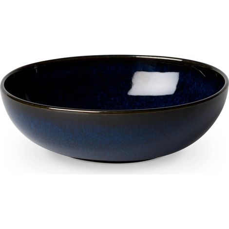Bol Lave Bleu 60cl Design Minéral Artisanal, Qualité Villeroy & Boch - Villeroy Et Boch (1/4)
