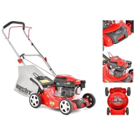 Rasaerba a benzina Hecht 540, motore da 127 cm³, cesto da 40 litri, corpo in metallo. (1/5)