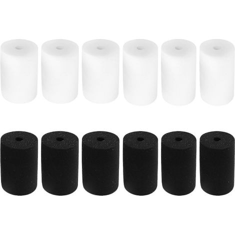 Lot de 12 inserts en mousse pour gobelets, 2 tailles différentes, compatibles avec les tuyaux en PVC de 3/4 pouce et les gobelets de 10 à 40 litres. (1/5)