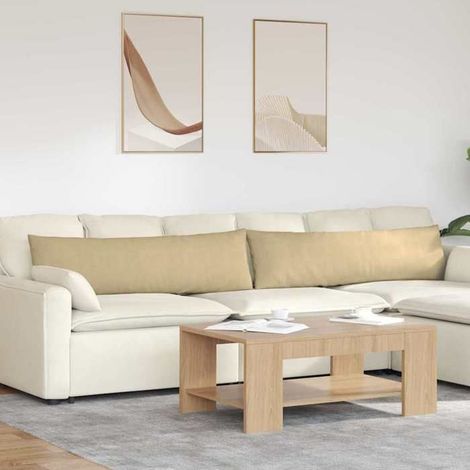 Coussins de canapé - 42013864 - Vert gris - 145 x 40 cm - Velours côtelé, polyester (1/5)