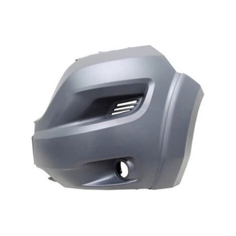 Crosse de pare-choc avant gauche gris HEAVY avec trou anti-brouillard Fiat Ducato depuis 2014