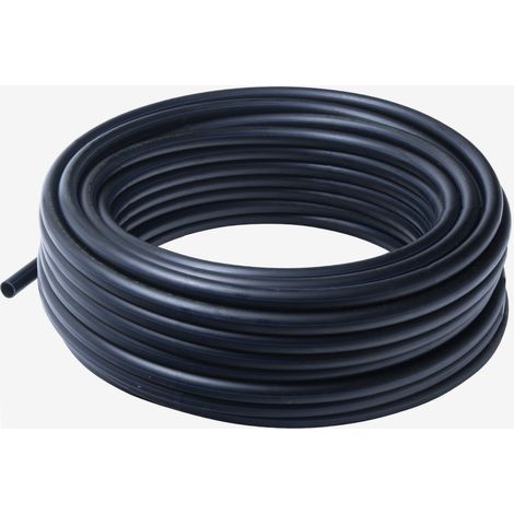 Tuyau alimentaire bleu 25mm 50m – Pression 16 bars – Tube PE pour liquides alimentaires – Compatible systèmes standards – Rain