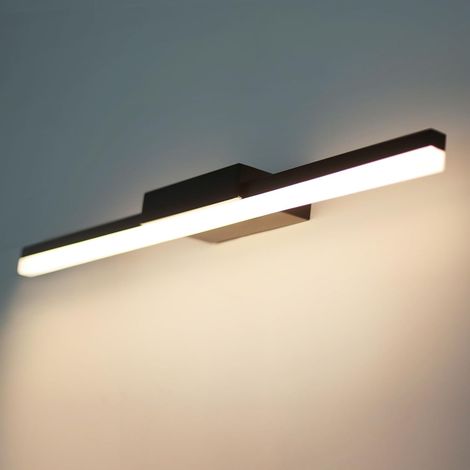 1 Applique Murale LED, Métal 56cm, 14W 1200 Lumen, Blanc Chaud 3000K, IP44 Étanche, Pour Salle de Bain (1/5)