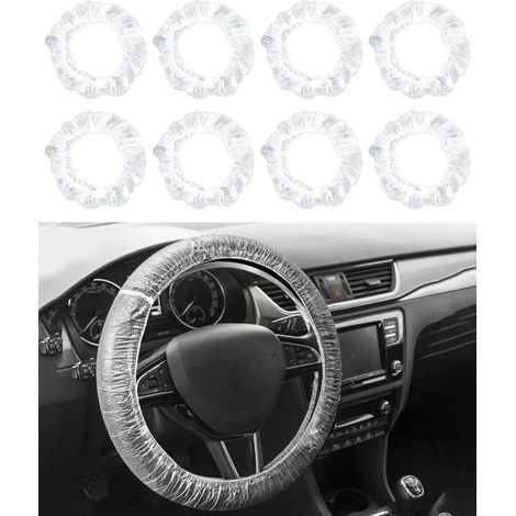 100x Lenkradabdeckung Auto, transparent, Kunststoff, für Wartung & Schutz (1/5)