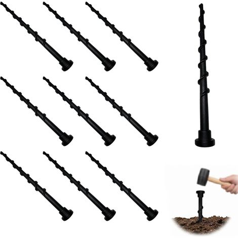 CCYKXA10 Piquets pour Station deCharge Robot Tondeuse,Vis de Fixation au Sol pour Modèles 105 305 310 315 320 420 430X,Accessoires de Rechange pour Tondeuse (1/5)