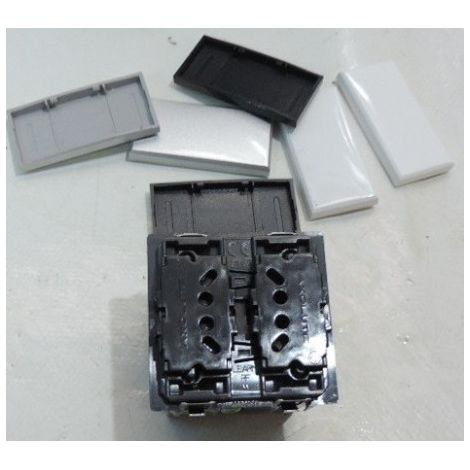 Dispositif pour alarme technique radio ZIGBEE avec manette double MyHome AXOLUTE BTICINO H4587
