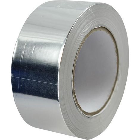 Faithfull 08065050TB6 Aluminium Foil Tape 50mm x 45.7m FAITAPEALU50 (1/2)