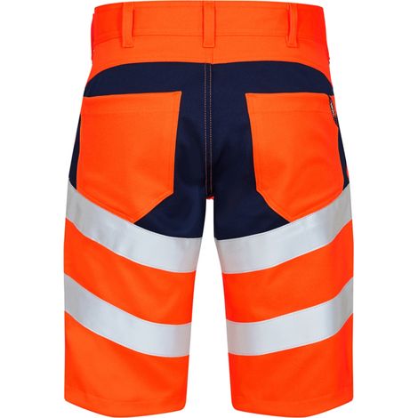 ENGEL Engel Safety Short m. Elastan 6546-314-10165 Gr. 52 orange/blue ink (1/2)
