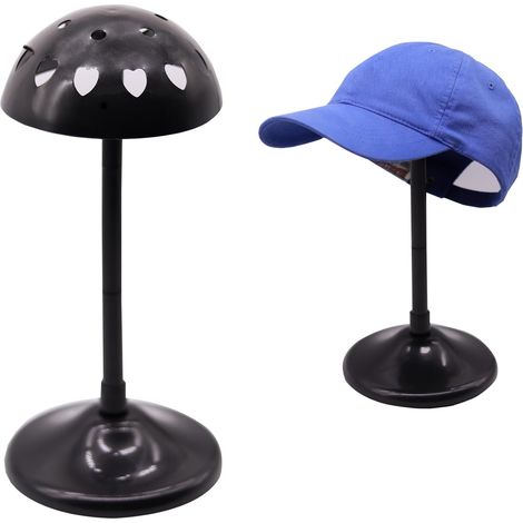 Soporte para peluca desmontable de una pieza, diseño robusto con soporte para sombrero, soporte para peluca, soporte para sombreros y pelucas, portátil (1/3)