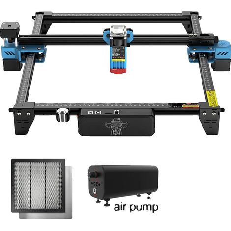 Graveur Laser CNC, Gravure de Précision, Large Compatibilité de Matériaux, Kit 3, UE-d, TTS-55 PRO-c (1/2)