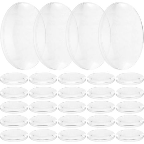 Lentilles convexes en acrylique transparent, idéales pour les (1/5)